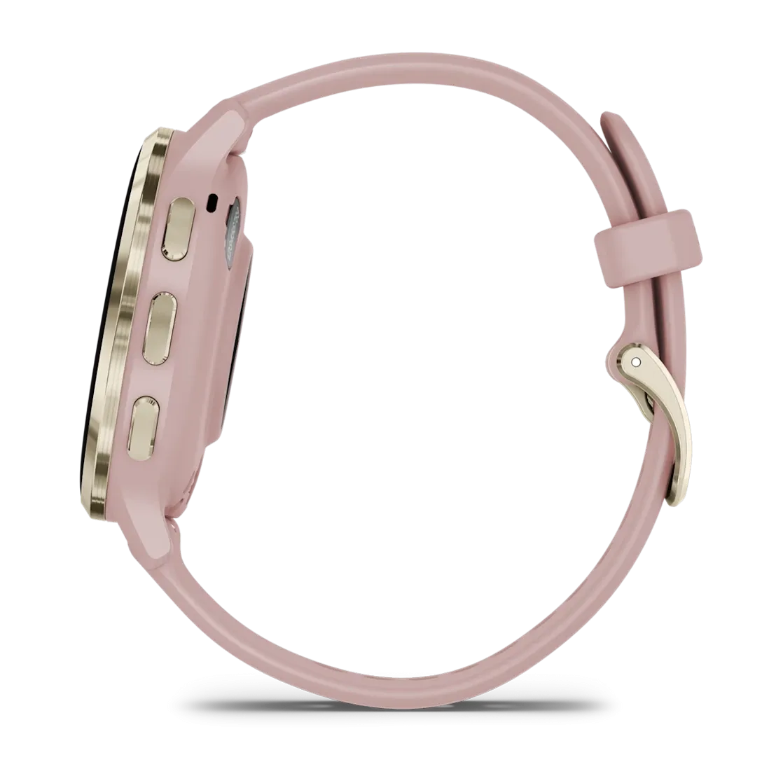 * Venu 3S Soft Gold Stainless Steel Bezel With Dust Ros