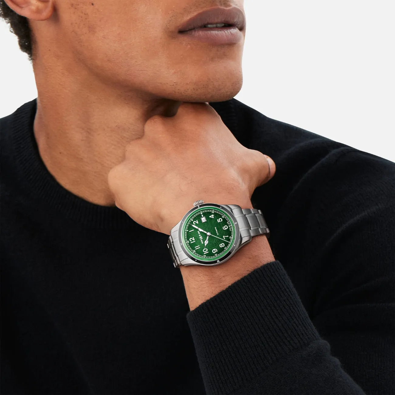 1858 - AUTOMATIC DATE 0 OXYGEN GREEN | 133269