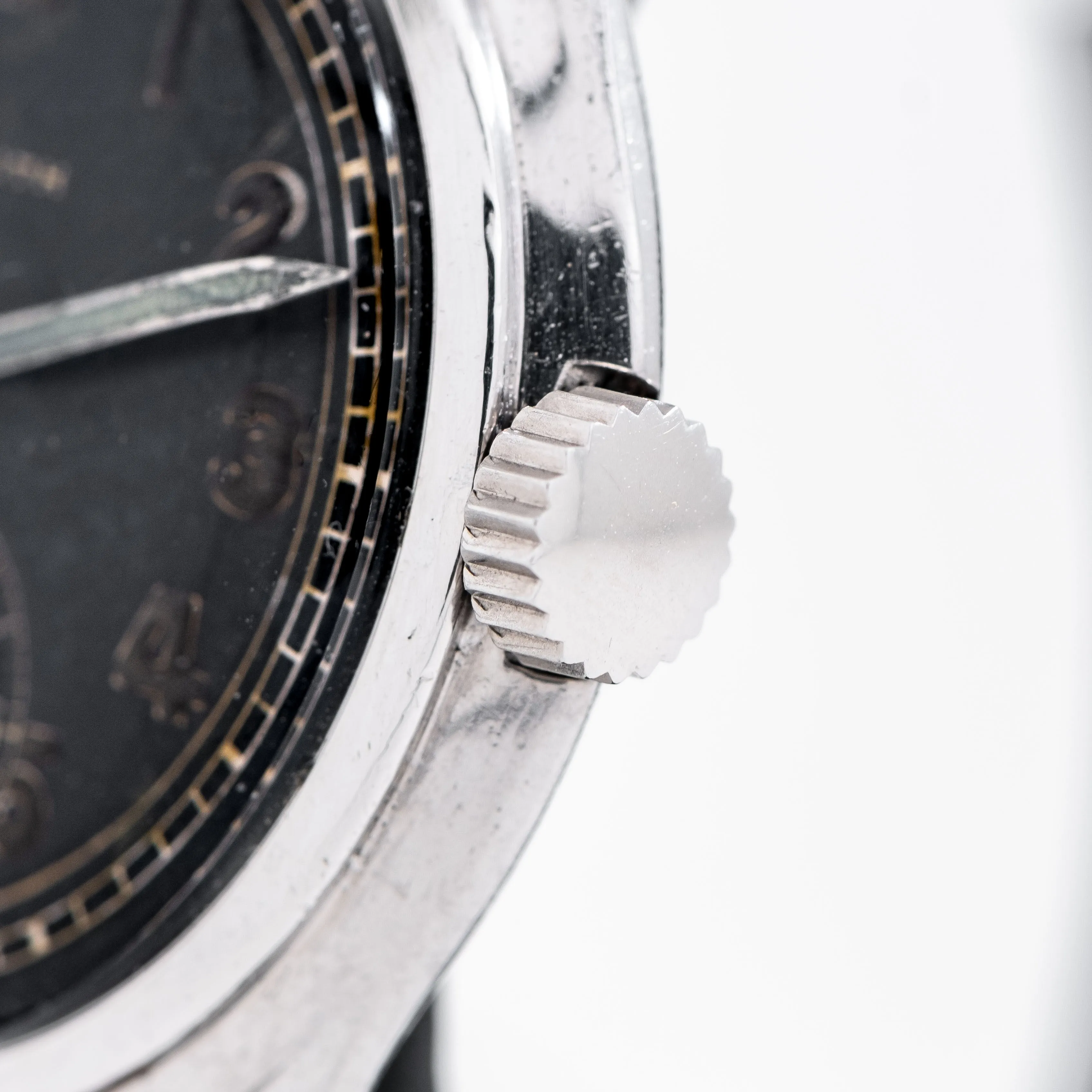 1950's Vintage Zenith Military-Style Watch in Stainless Steel (# 14823)