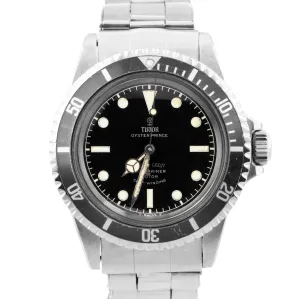 1965 Tudor Oyster Prince Submariner Stainless Steel MK5 Patina Dive Watch 7928