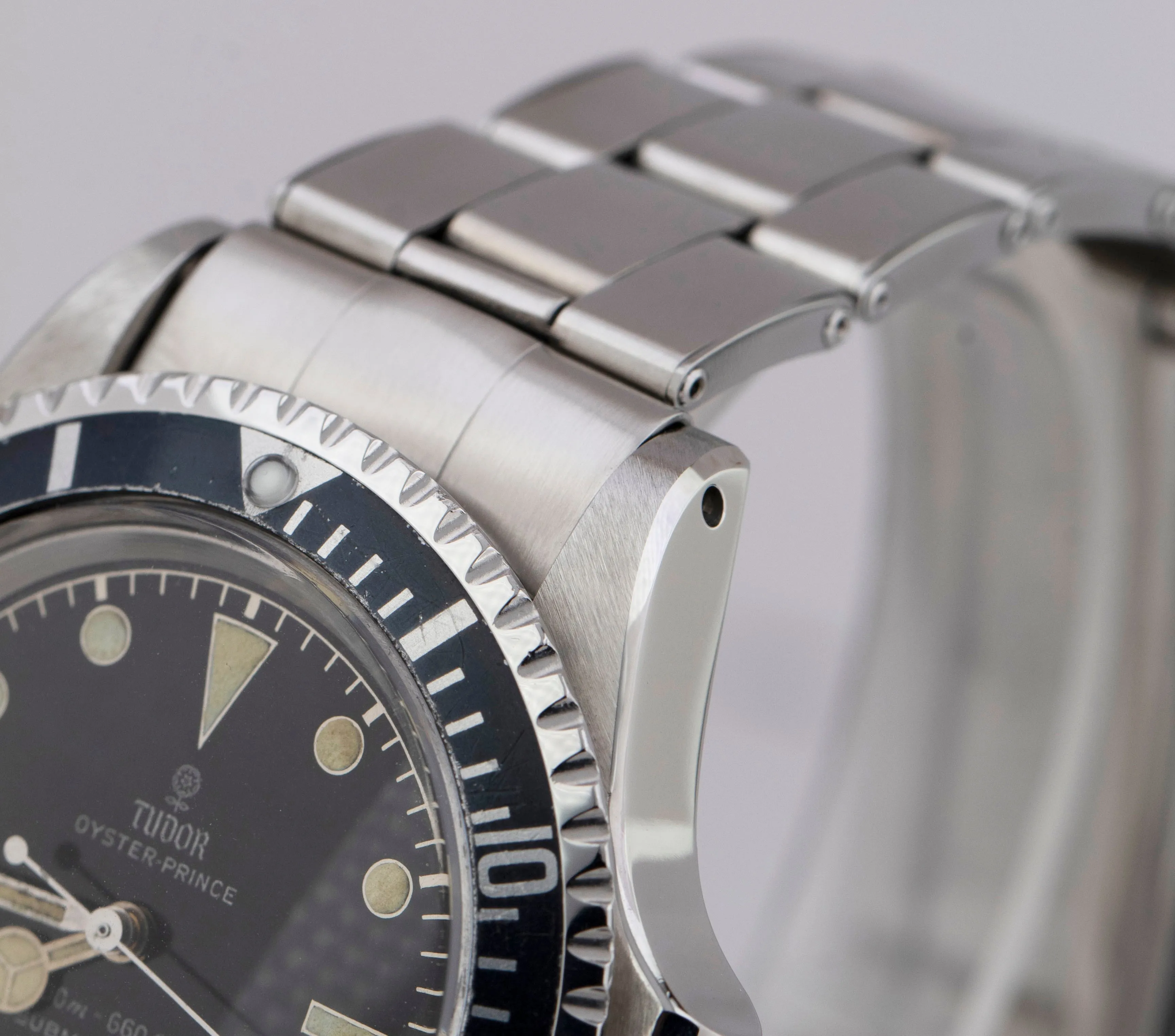 1965 Tudor Oyster Prince Submariner Stainless Steel MK5 Patina Dive Watch 7928