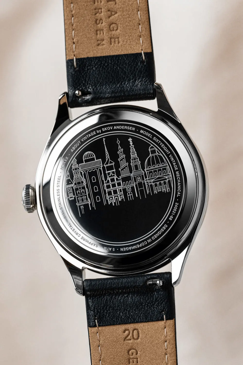 1968 Mechanical (Hand-Wound), Steel / White