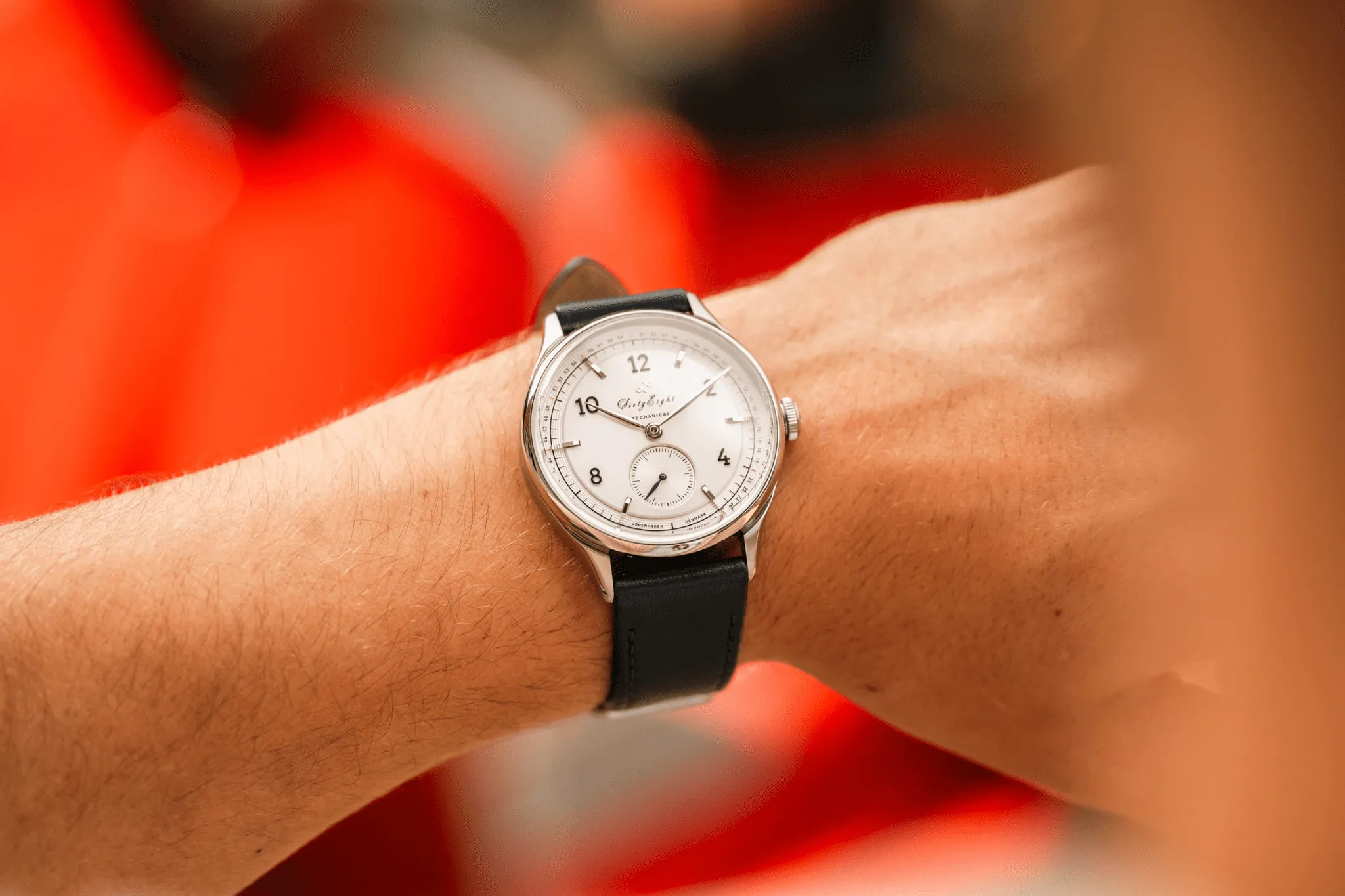 1968 Mechanical (Hand-Wound), Steel / White