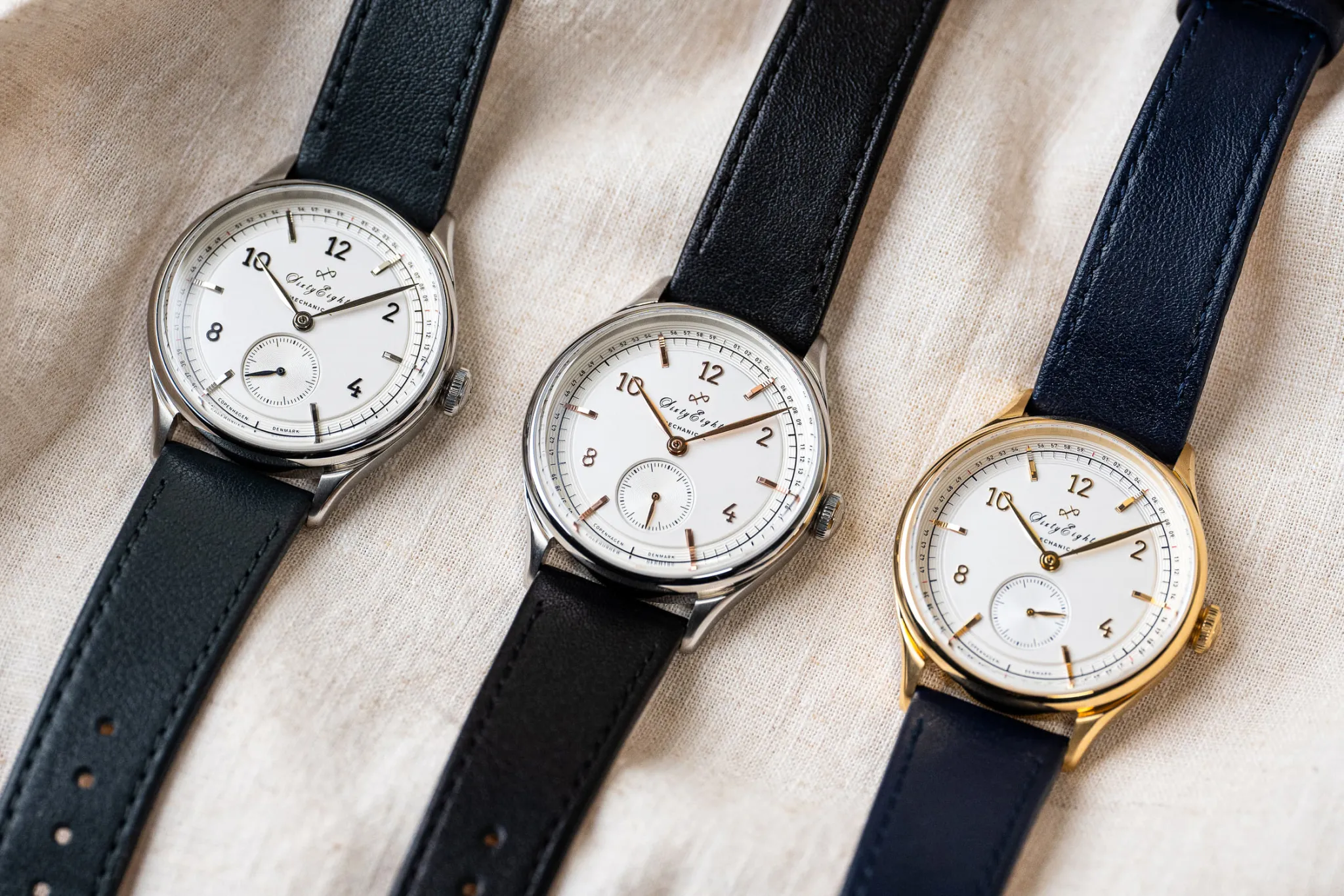 1968 Mechanical (Hand-Wound), Steel / White