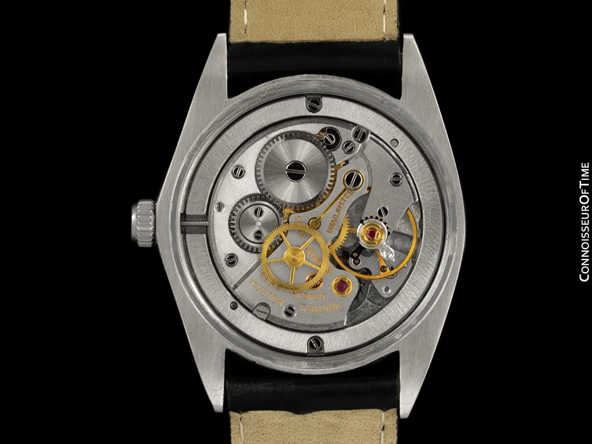 1970 Rolex Oysterdate Vintage Mens Mickey Mouse Dial Watch with Date - Stainless Steel
