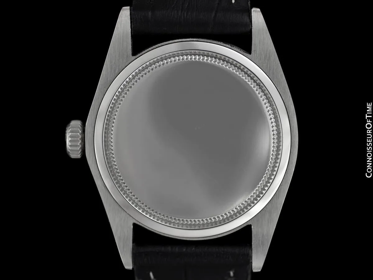 1971 Rolex Oyster Precision Classic Vintage Mens Handwound Watch - Stainless Steel