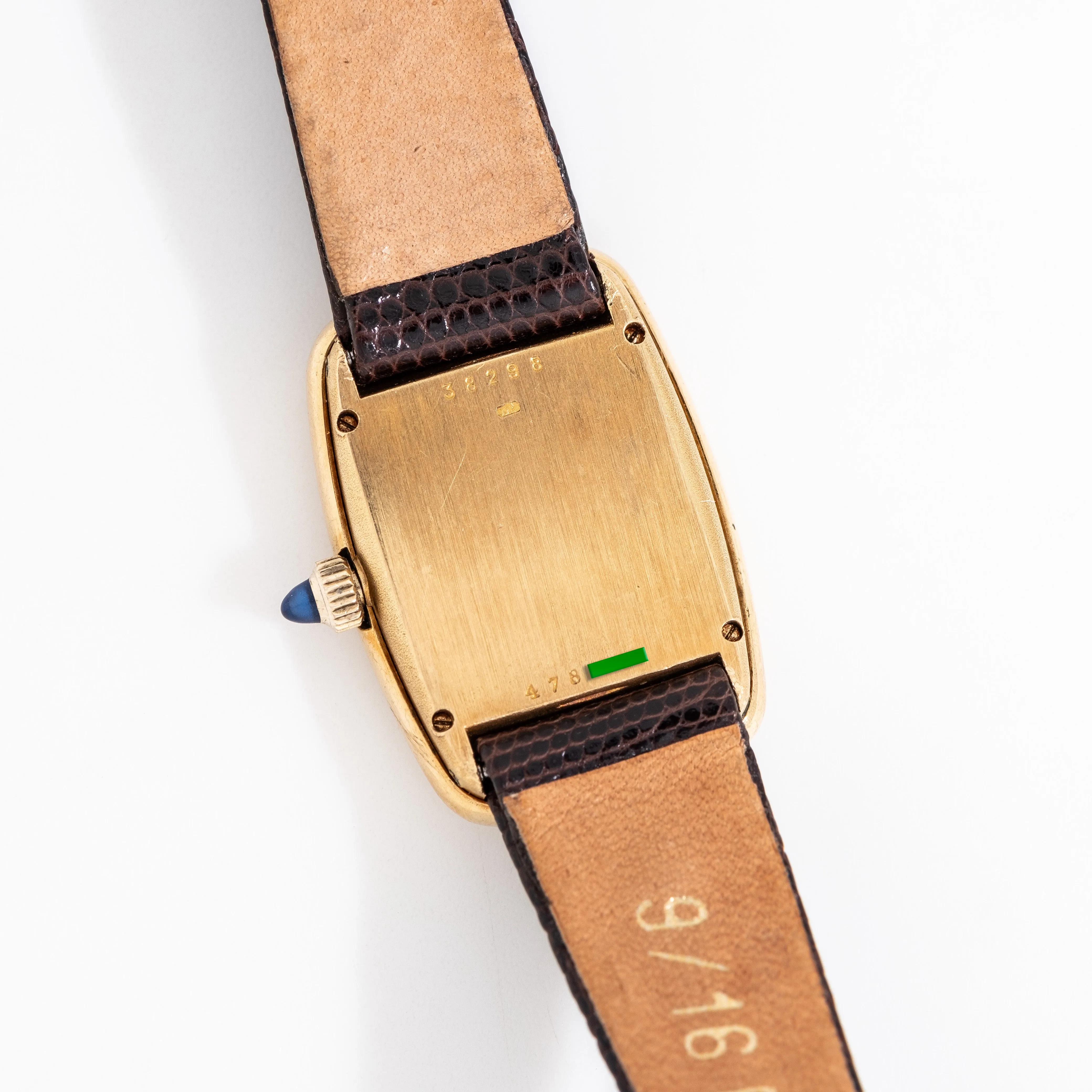 1980's Vintage Baume & Mercier Ladies Ref. 38298 "Faberge" Style Watch in Solid 18k Yellow Gold (# 14965)