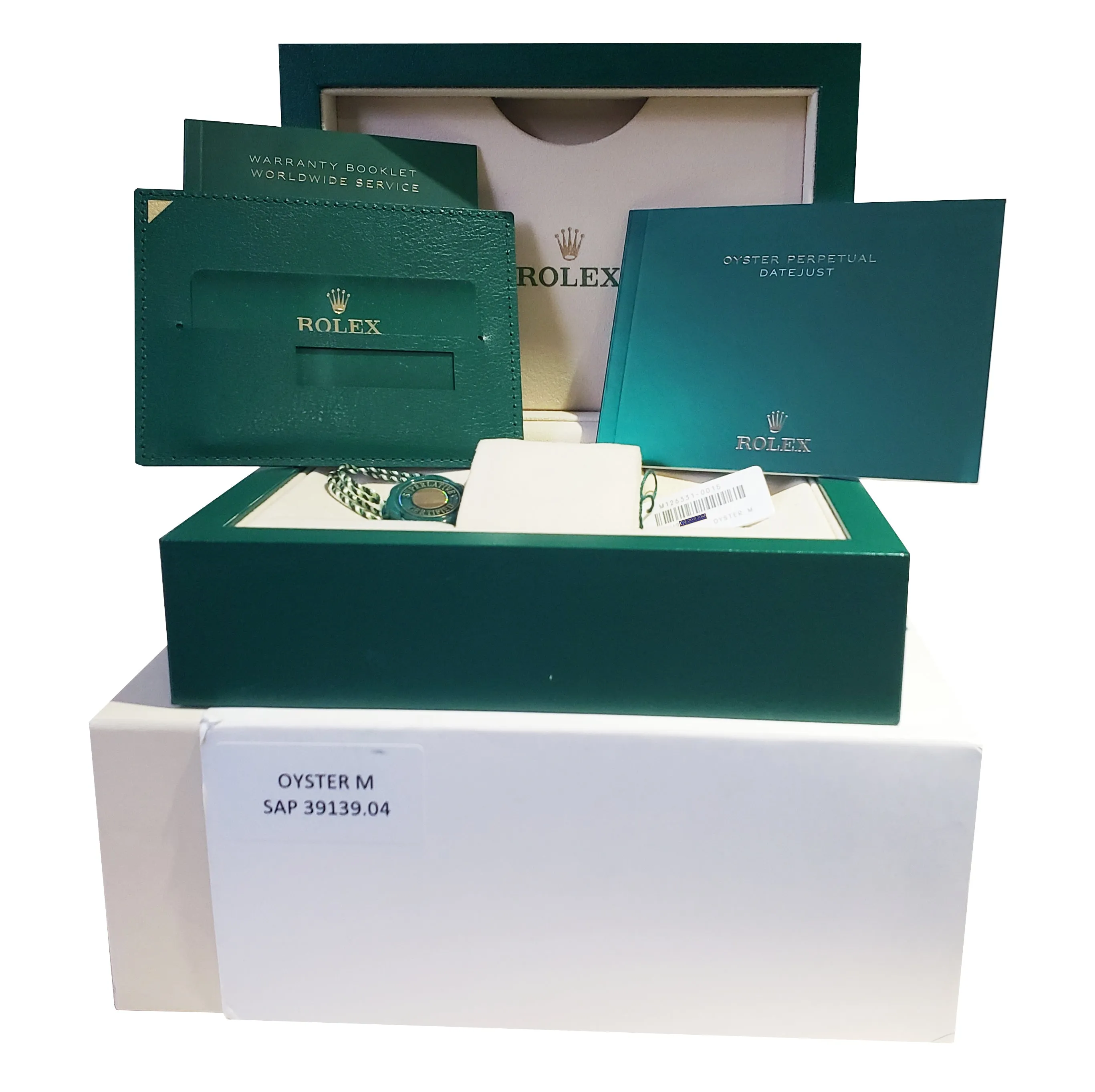 2020 MINT Rolex DateJust 41 WIMBLEDON Everose Gold Two-Tone Oyster Watch 126331