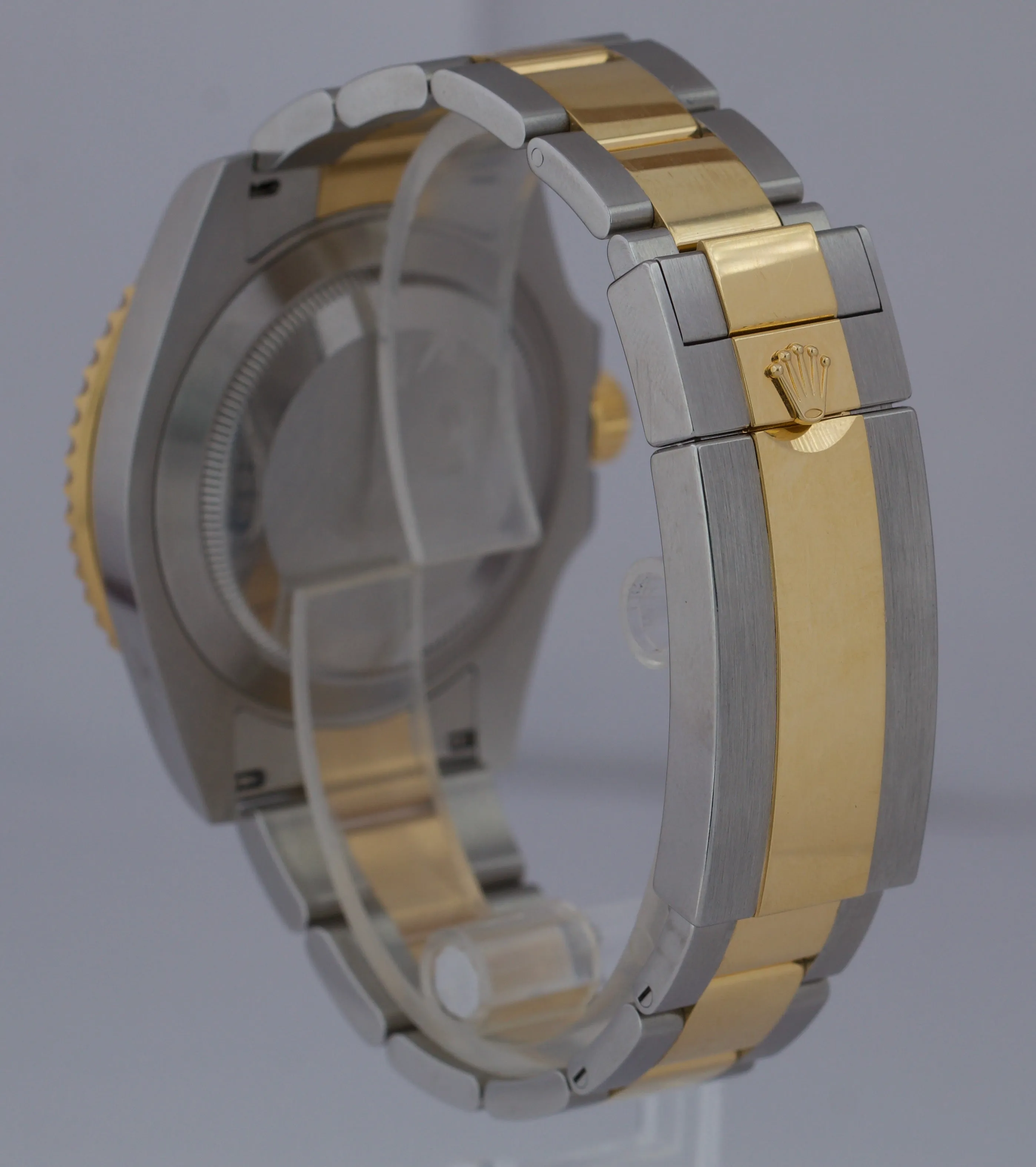 2021 Rolex Submariner Date 41mm Ceramic Two-Tone Gold Black Watch 126613 LN B P