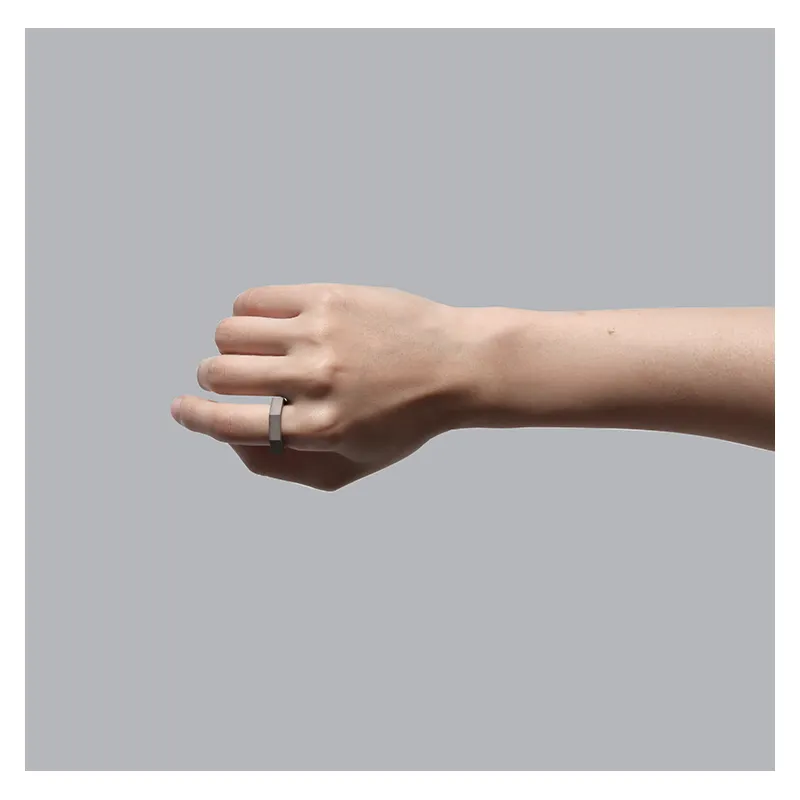 22 DESIGN STUDIO Concrete Ring - Seven Thin