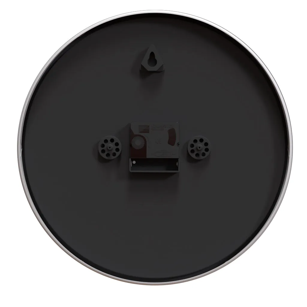 3 Wolf Moon <br>Round Framed Wall Clock 11.75"