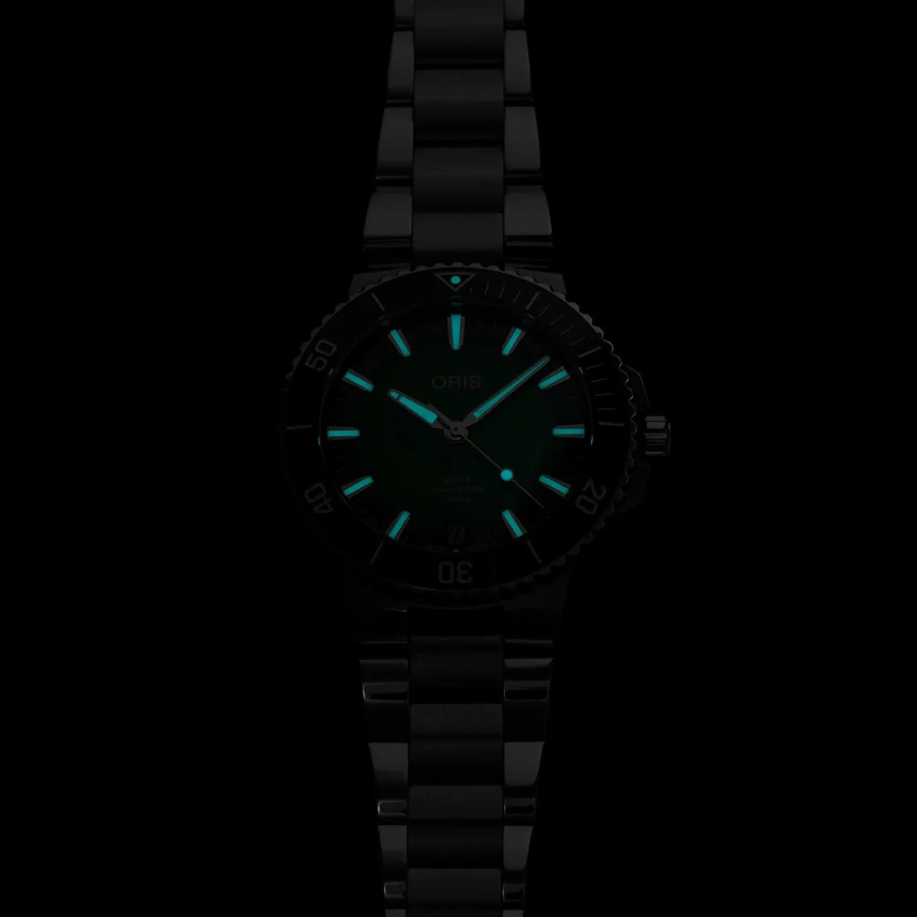 AQUIS DATE CALIBRE 400 - GREEN