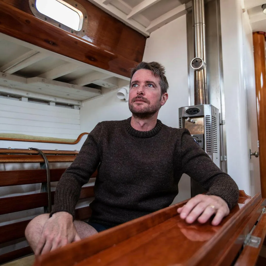 Arthur Beale Oiled Wool Pelmo® Jumper