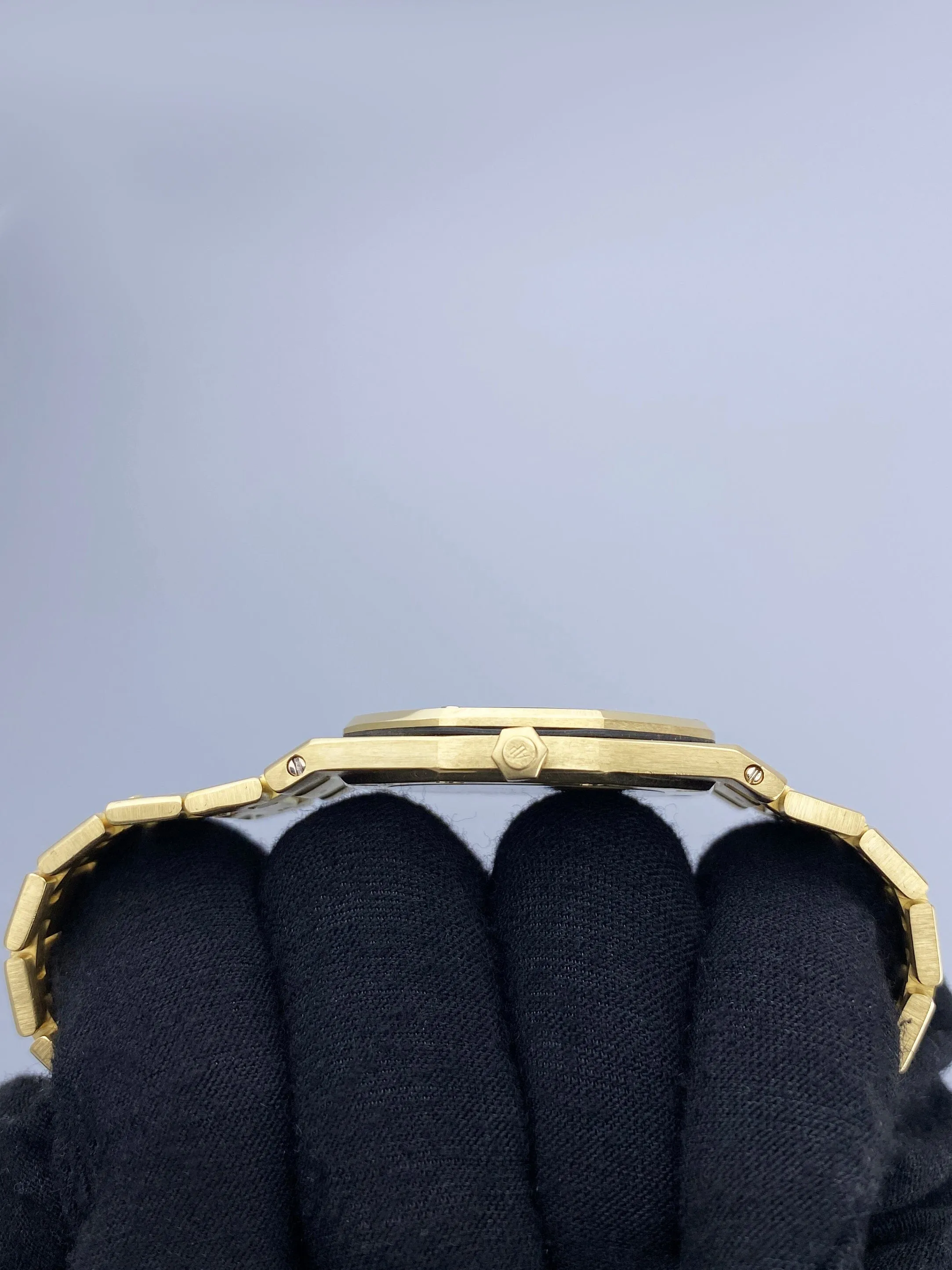Audemars Piguet Royal Oak 56175BA Gray Dial 18K Yellow Gold Ladies Watch