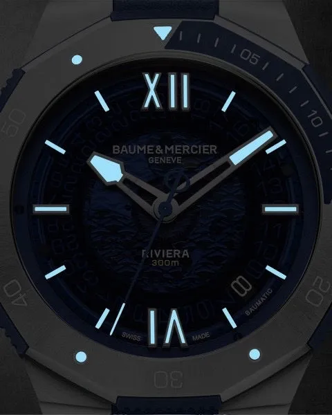 Baume & Mercier Riviera Baumatic Blue Auto 10716 (Driver)