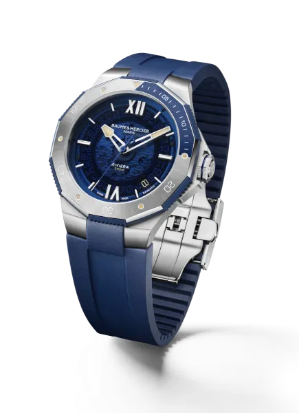 Baume & Mercier Riviera Baumatic Blue Auto 10716 (Driver)