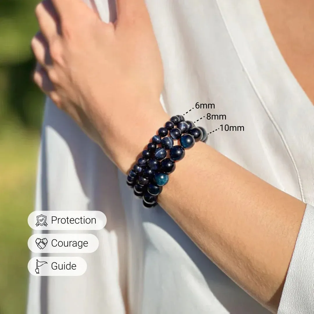 Bracelet "Guardian Angel" in Hawk's Eye