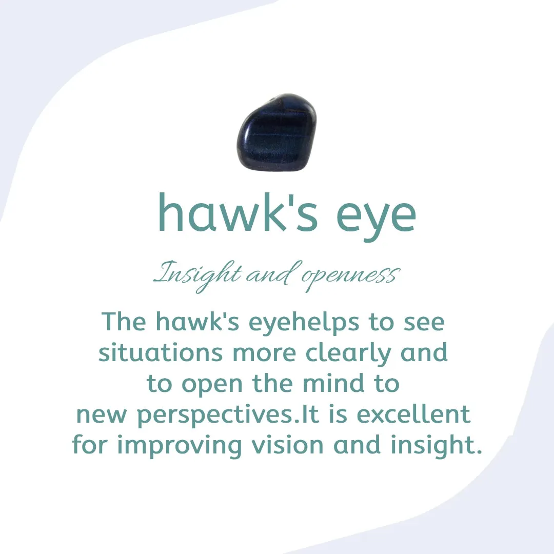 Bracelet "Guardian Angel" in Hawk's Eye