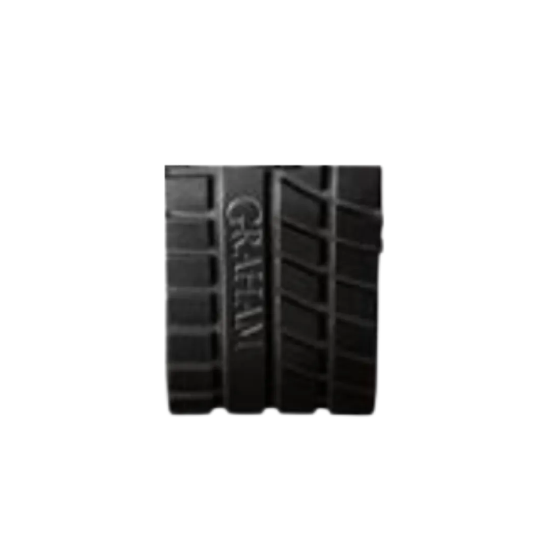 BRAK07B - BLACK RUBBER STRAP