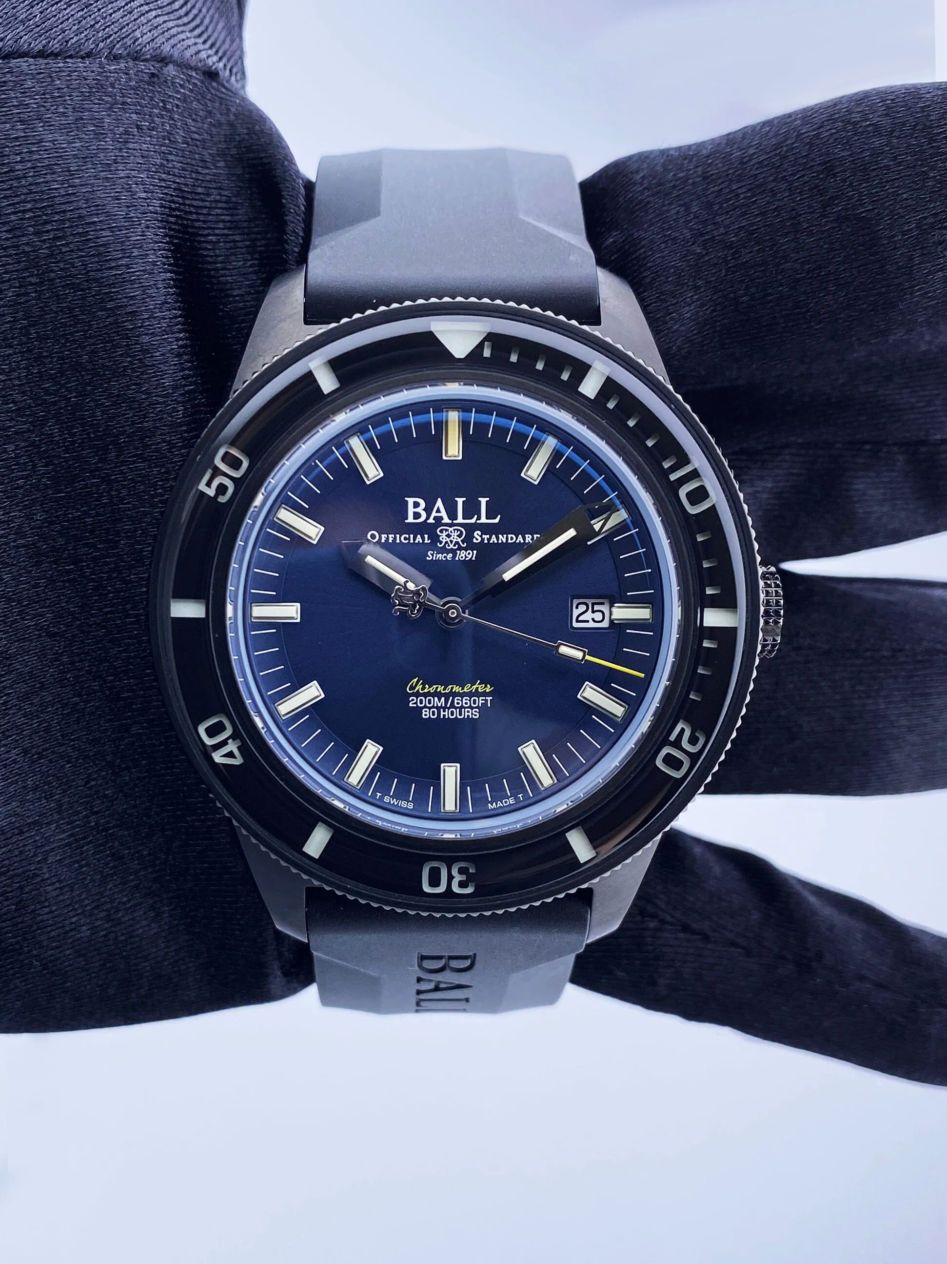 Brand New BALL Engineer II M Skin-diver Heritage Mens Watch Box Papers