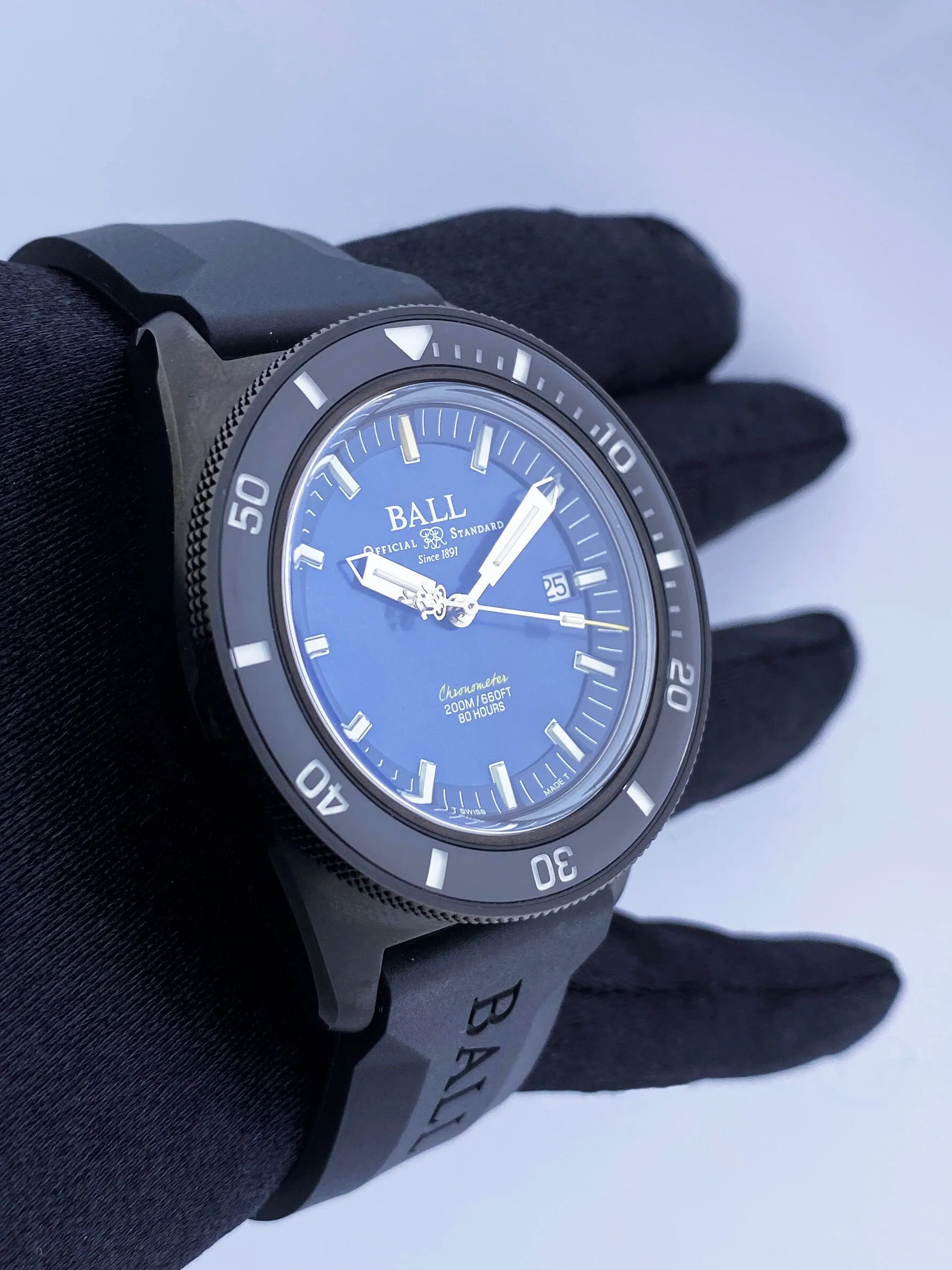 Brand New BALL Engineer II M Skin-diver Heritage Mens Watch Box Papers