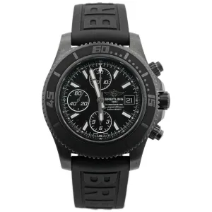 Breitling Men's Superocean Chronograph Stainless Steel 44mm Black Stick Dial Watch Reference #: M13341B7/BD11-152S