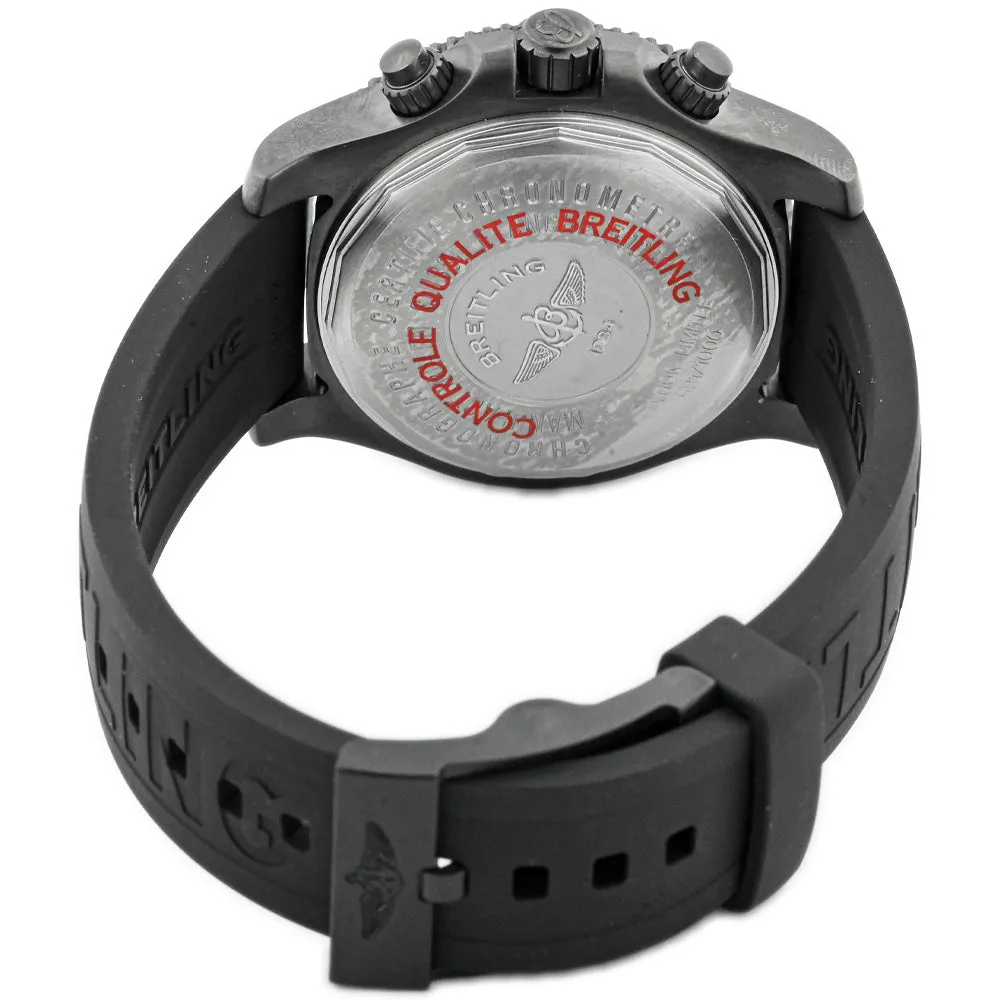 Breitling Men's Superocean Chronograph Stainless Steel 44mm Black Stick Dial Watch Reference #: M13341B7/BD11-152S
