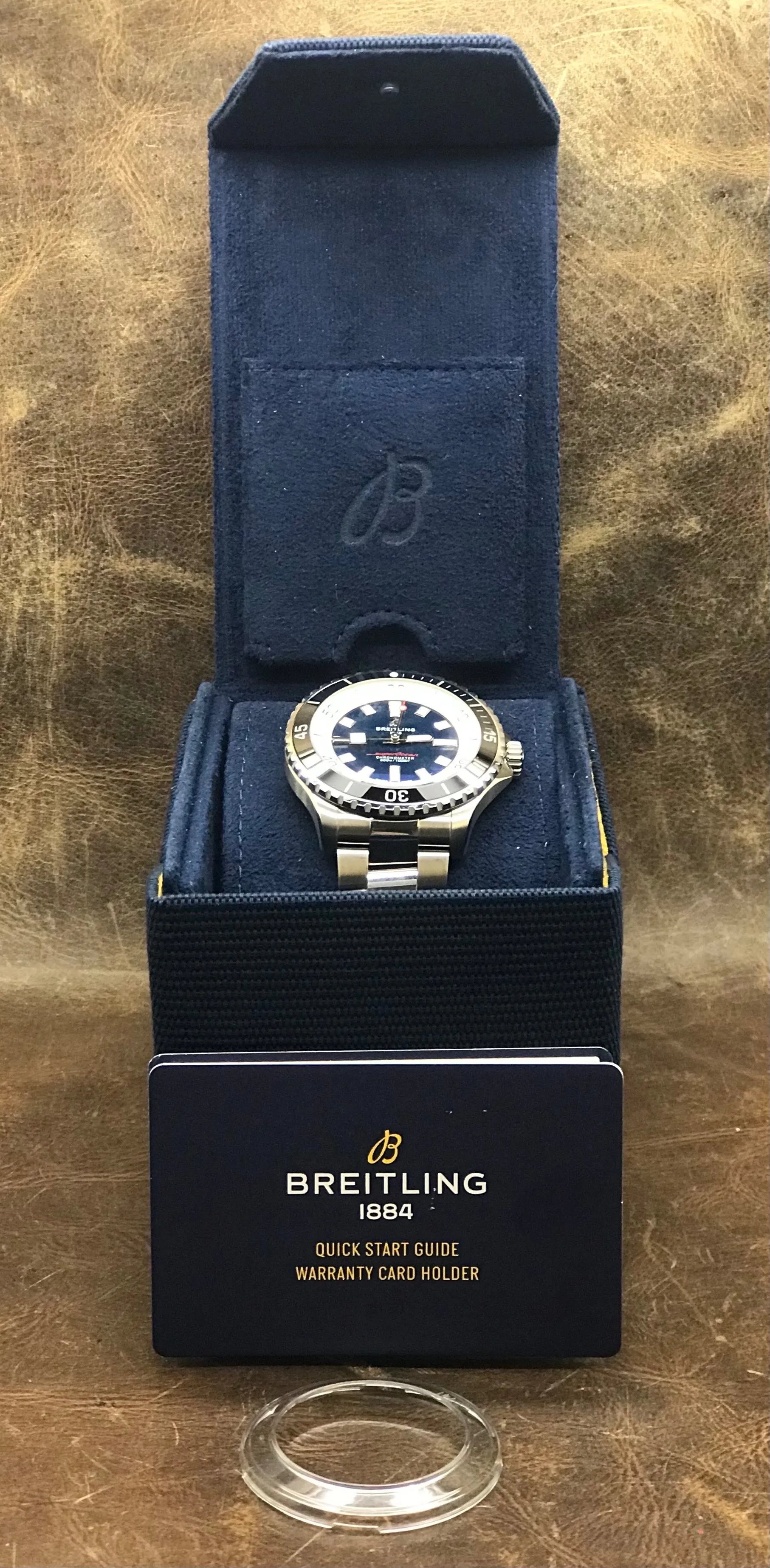 Breitling Superocean 44 A17376 Blue Dial Automatic Men's Watch