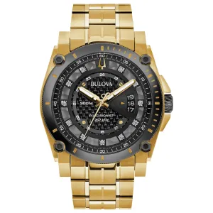 Bulova Proprietary Precisionist Mens Watch Stainless Steel