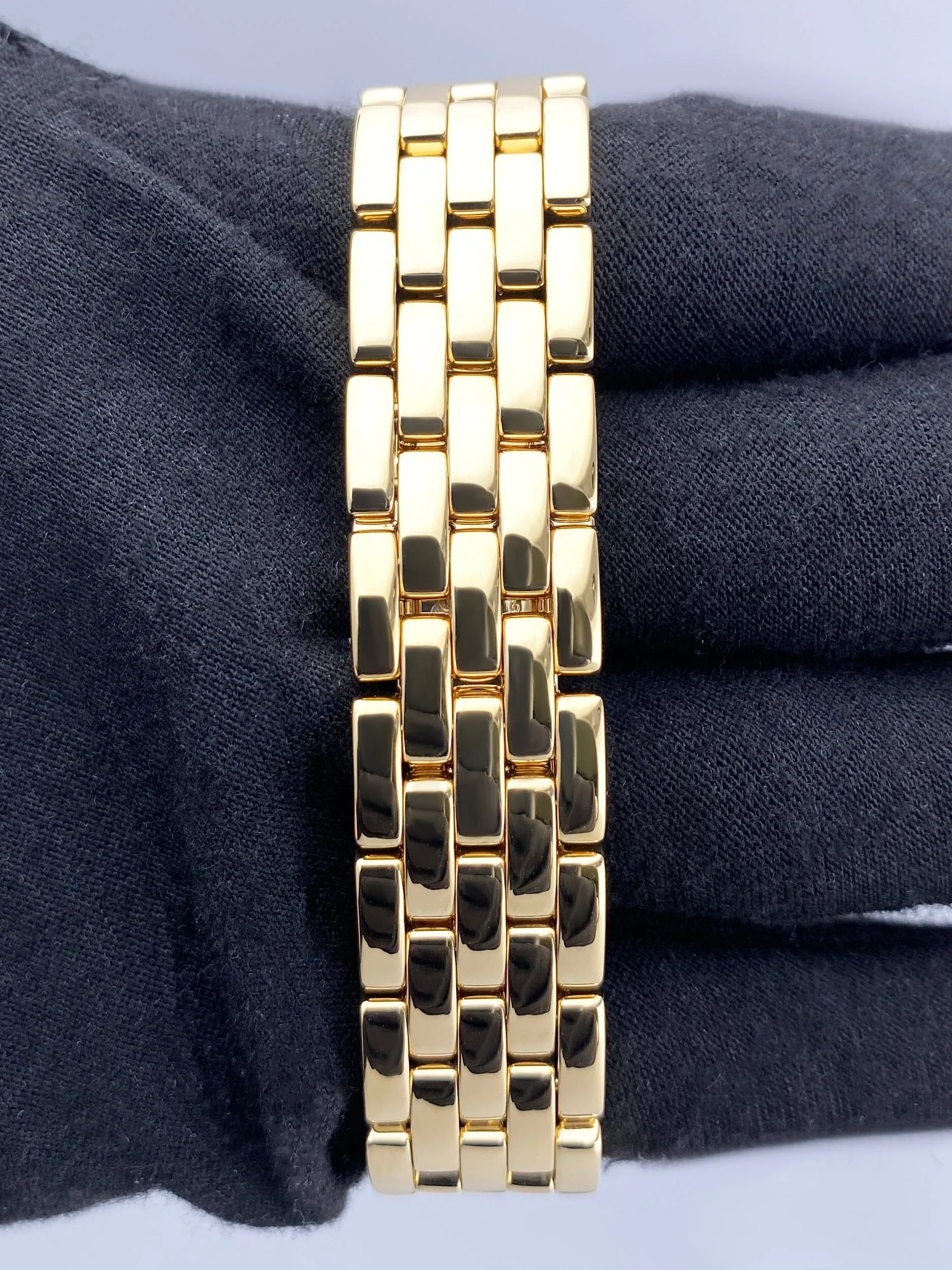 Cartier Panthere Large W25014B9 Diamond Mens Watch