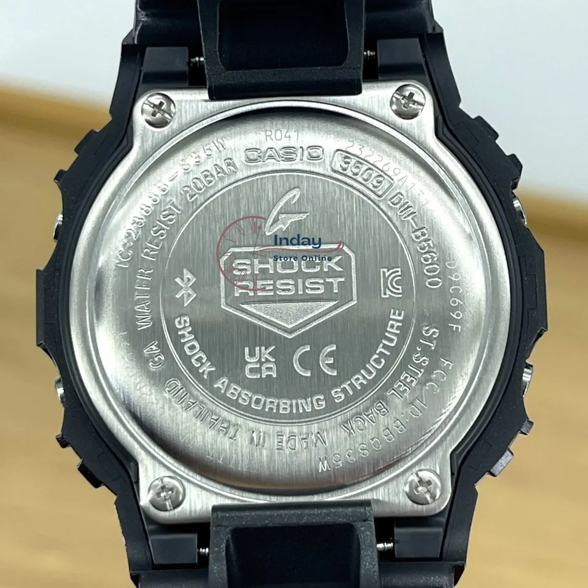 Casio G-Shock Men's Watch DW-B5600AH-6 Digital 5600 Series New Arrival Mobile link (Wireless linking using Bluetooth®)