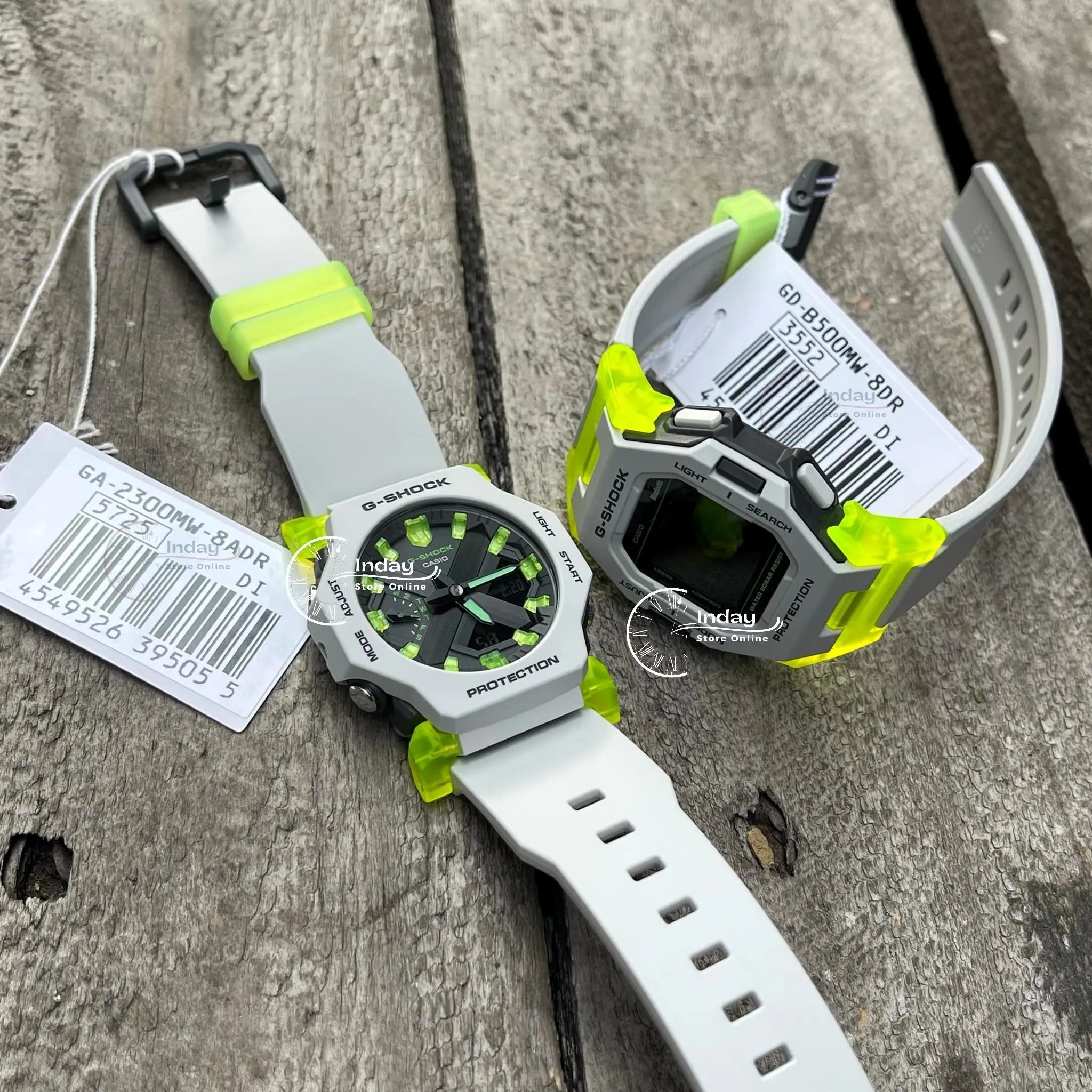 Casio G-Shock Men's Watch GA-2300MW-8A Resin Band Mineral Glass Shock Resistant