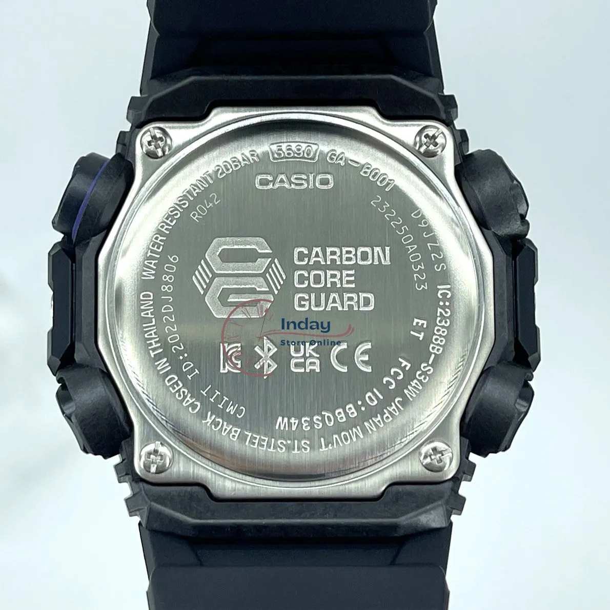 Casio G-Shock Men's Watch GA-B001AH-6A Analog-Digital GA-B001 Series New Arrival Shock Resistant Carbon Core Guard Structure
