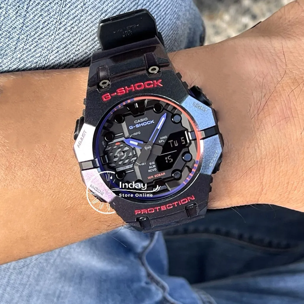 Casio G-Shock Men's Watch GA-B001AH-6A Analog-Digital GA-B001 Series New Arrival Shock Resistant Carbon Core Guard Structure