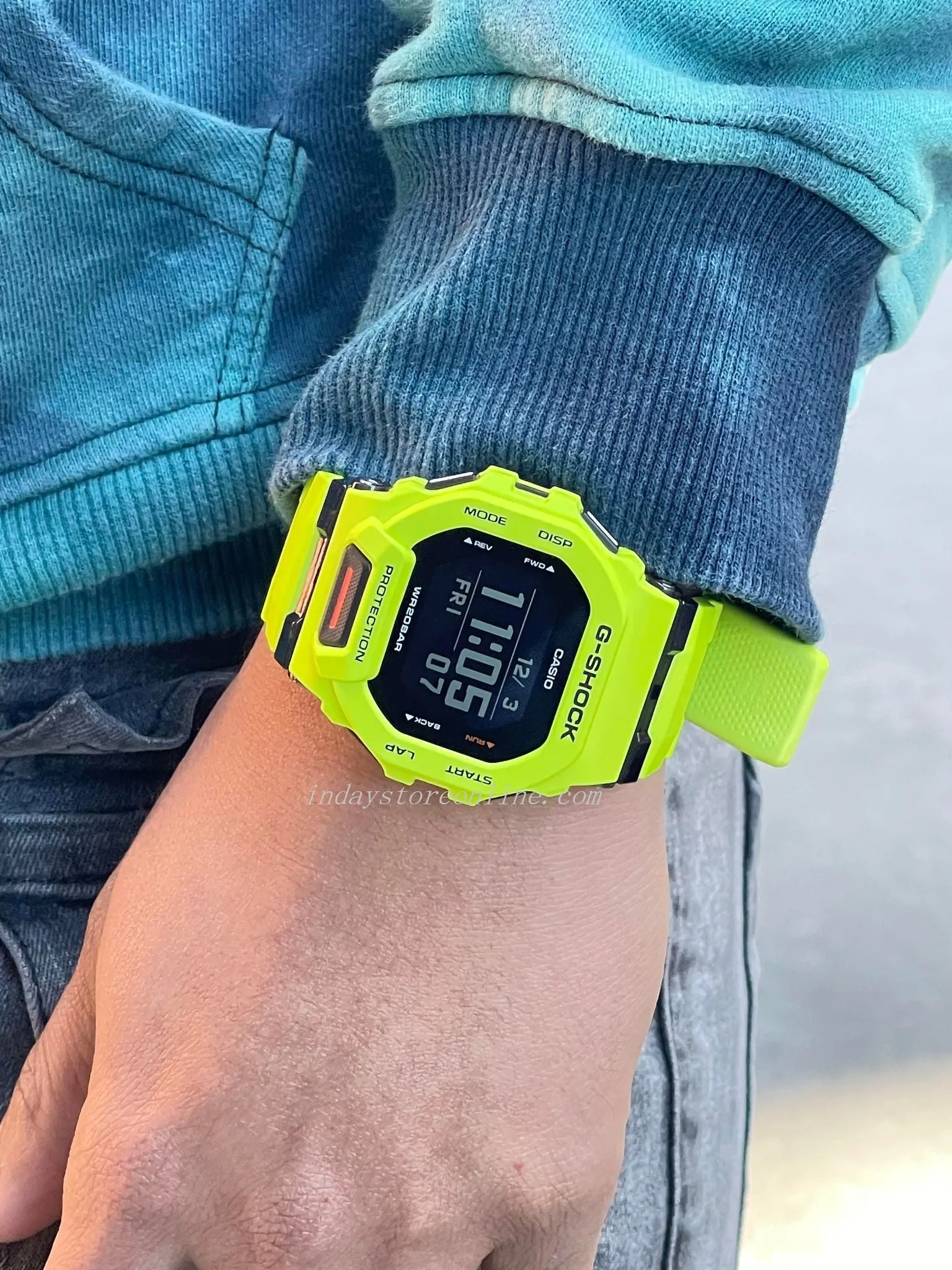 Casio G-Shock Men's Watch GBD-200-9  G-Squad GBD-200 Series Shock Resistant Mobile link (Automatic connection, wireless linking using Bluetooth®)