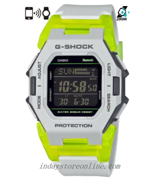 Casio G-Shock Men's Watch GD-B500MW-8 Mineral Glass Resin Band Shock Resistant Mobile Link Bluetooth