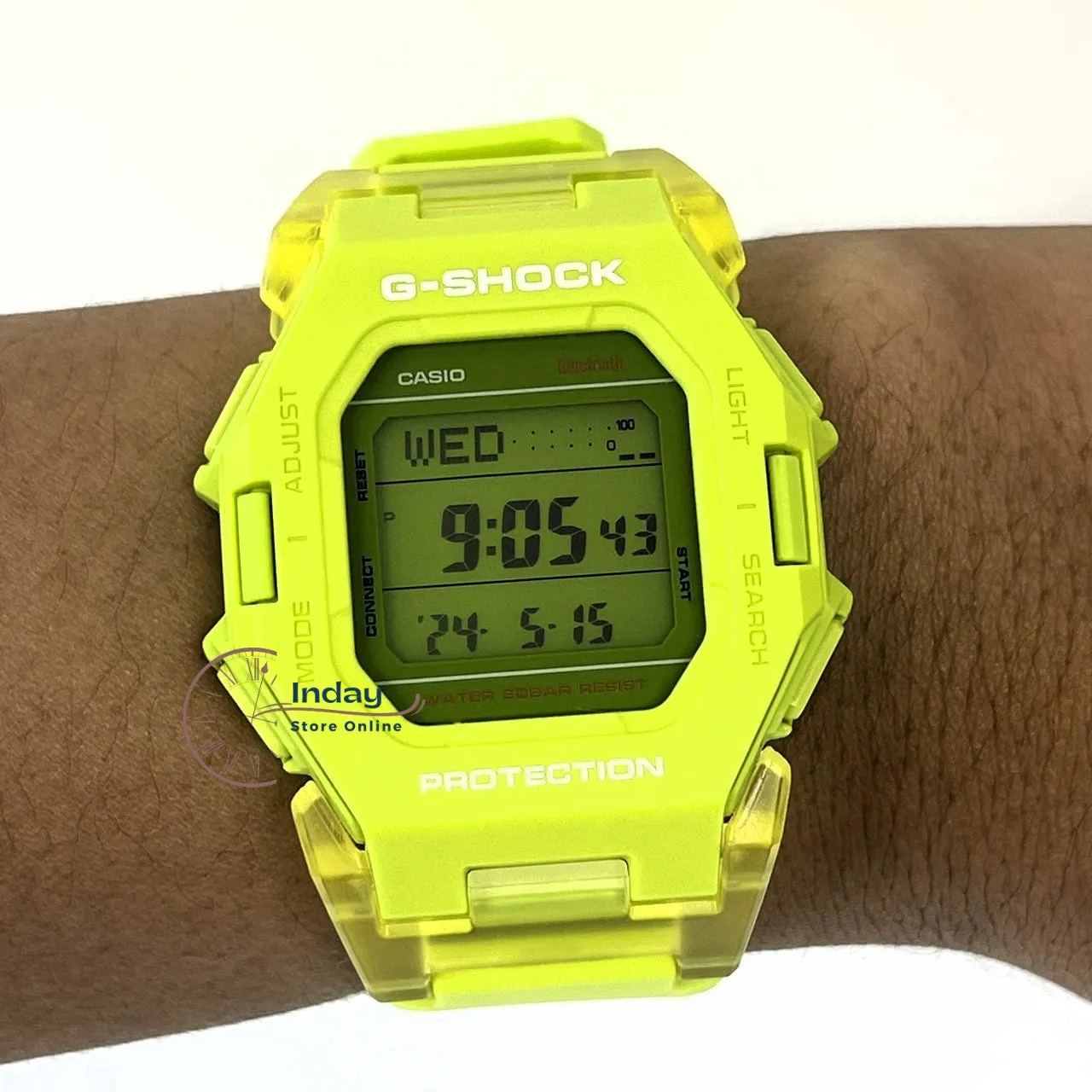 Casio G-Shock Men's Watch GD-B500S-3 Resin Band Shock Resistant Mobile link Bluetooth
