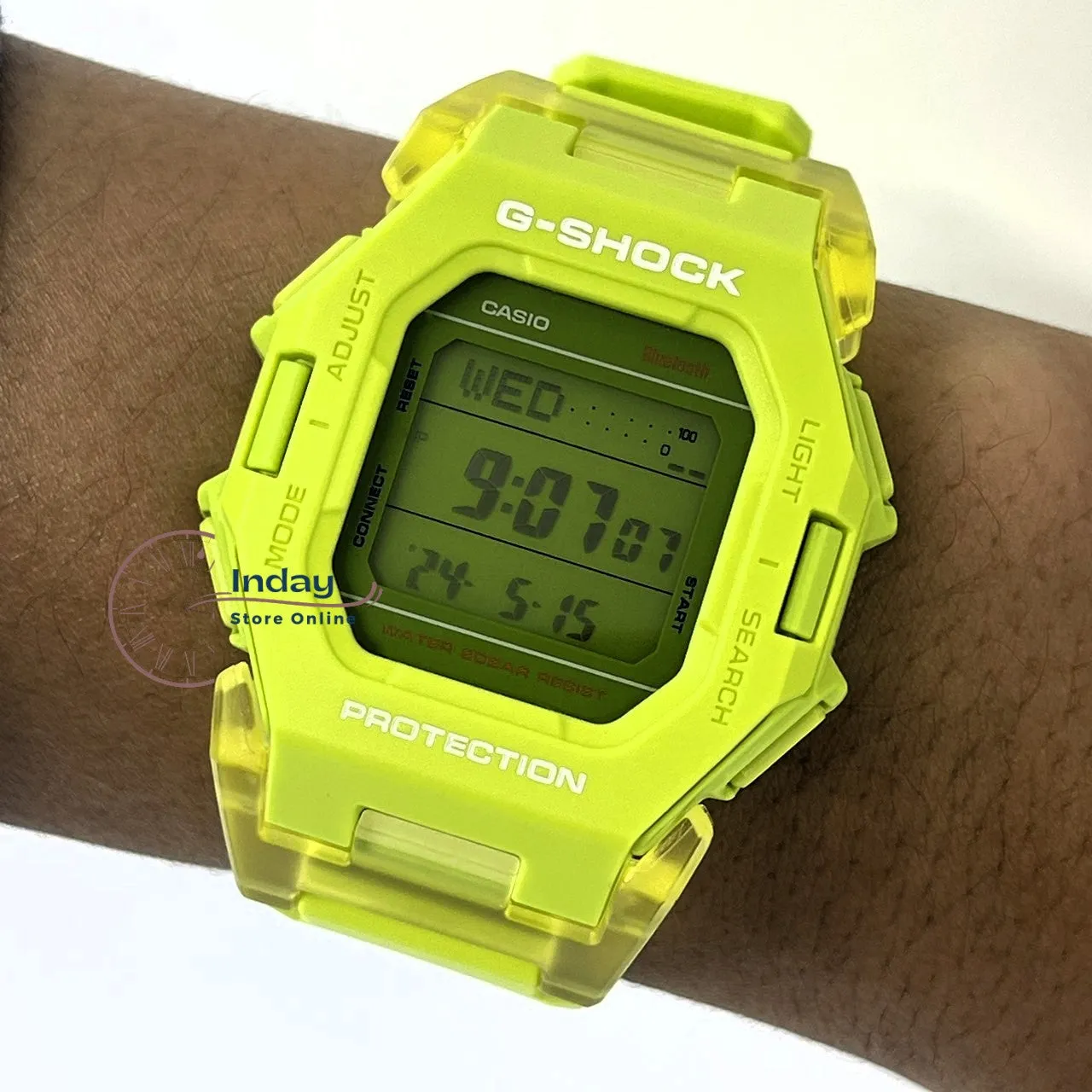 Casio G-Shock Men's Watch GD-B500S-3 Resin Band Shock Resistant Mobile link Bluetooth