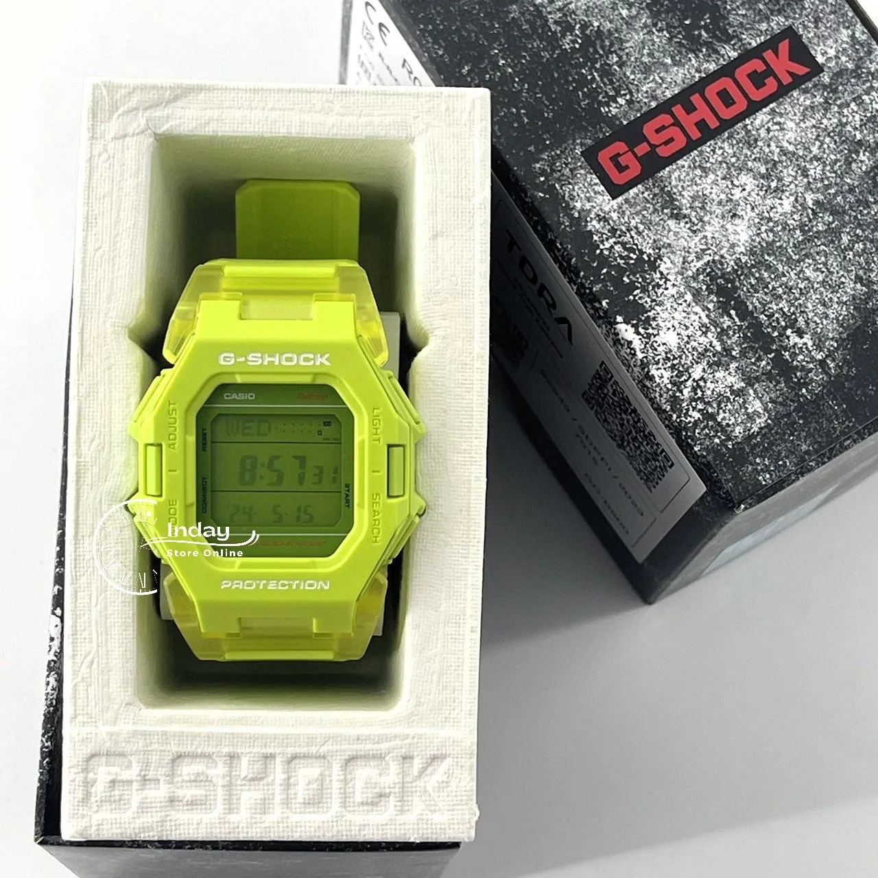 Casio G-Shock Men's Watch GD-B500S-3 Resin Band Shock Resistant Mobile link Bluetooth
