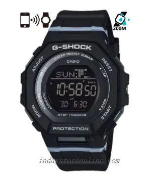 Casio G-Shock Women's Watch GMD-B300-1 G-Squad Bio-based Resin Shock Resistant Mobile link Bluetooth