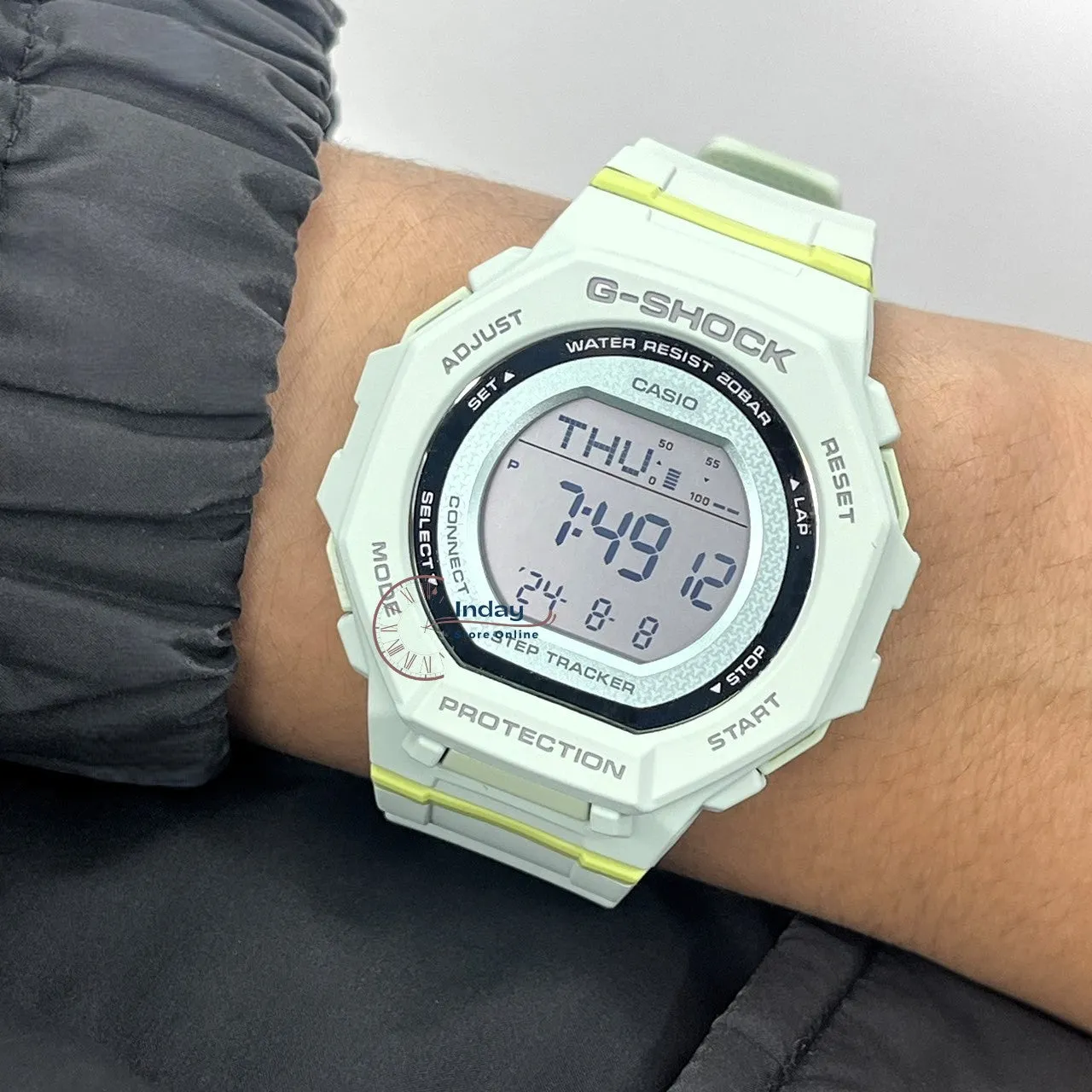 Casio G-Shock Women's Watch GMD-B300-3 G-Squad Bio-based Resin Shock Resistant Mobile link Bluetooth