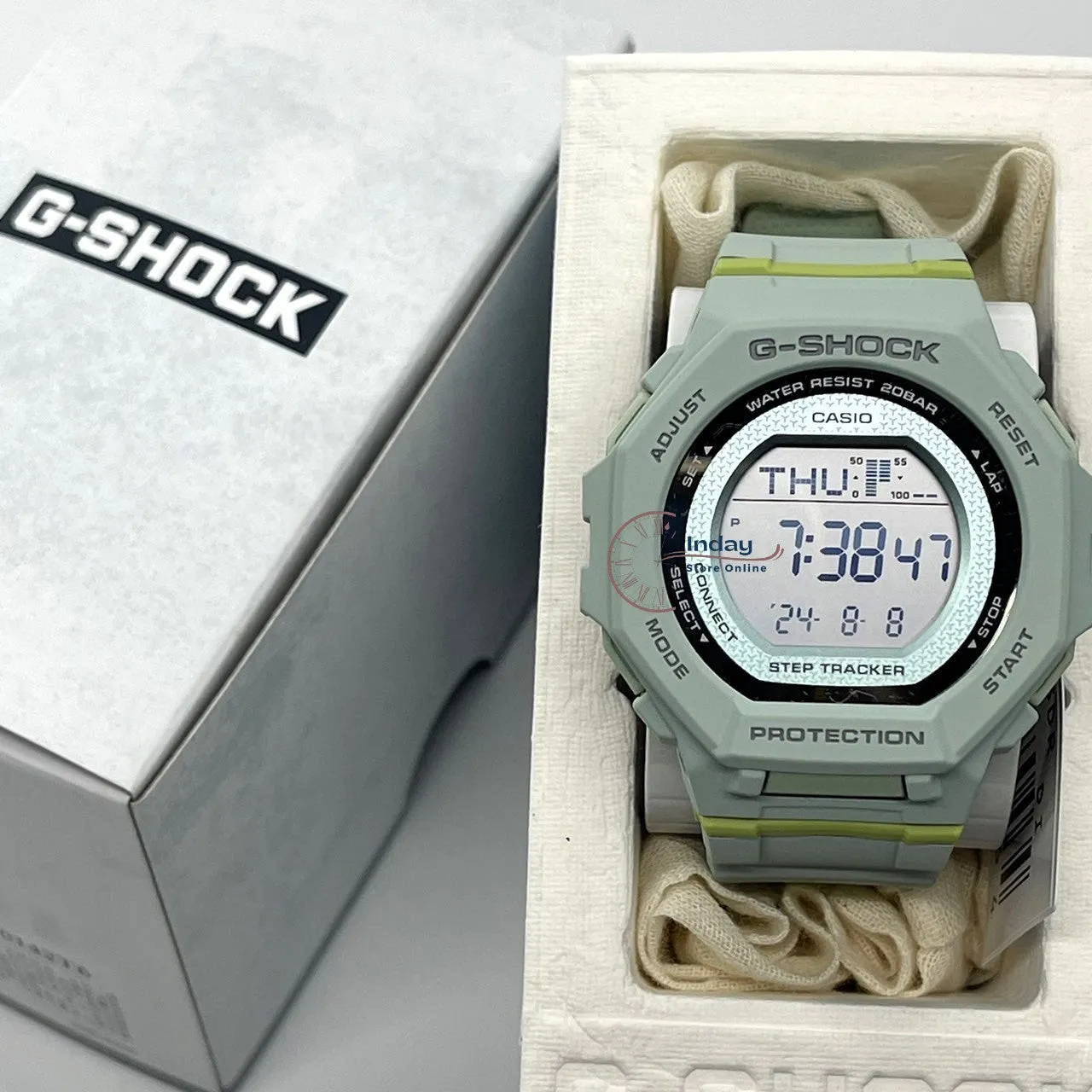 Casio G-Shock Women's Watch GMD-B300-3 G-Squad Bio-based Resin Shock Resistant Mobile link Bluetooth