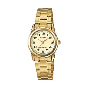 Casio Men's Analog Watch, LTP-V001G-9BUDF