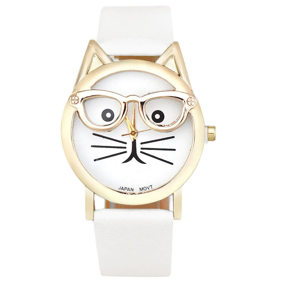 Cat Analog Quartz Dial Wrist Ladies