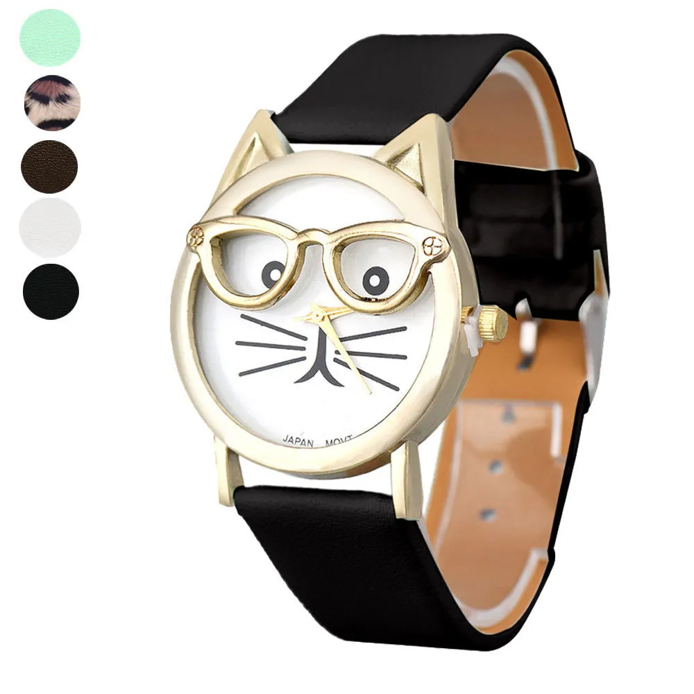 Cat Analog Quartz Dial Wrist Ladies