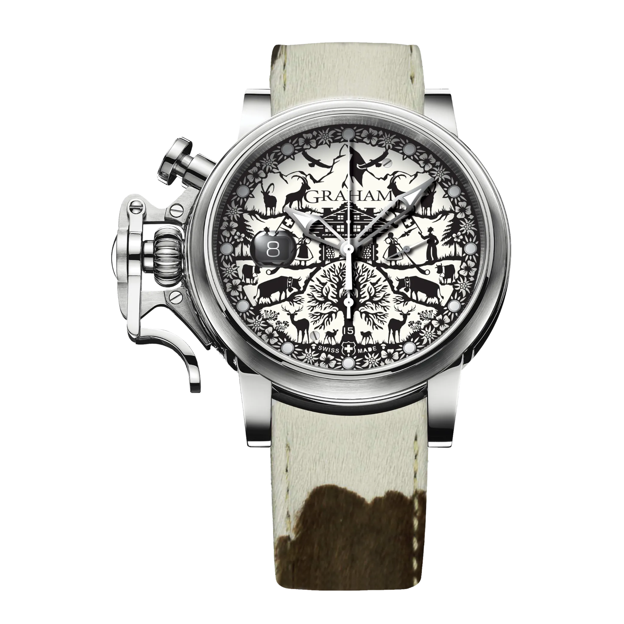 CHRONOFIGHTER GRAND VINTAGE SWISS EDITION ALPENROSE