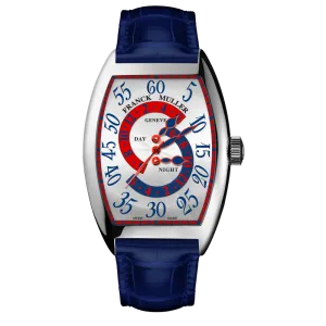 CINTRÈE CURVEX - RETROGRADE DAY AND NIGHT DOUBLE HOUR BLUE