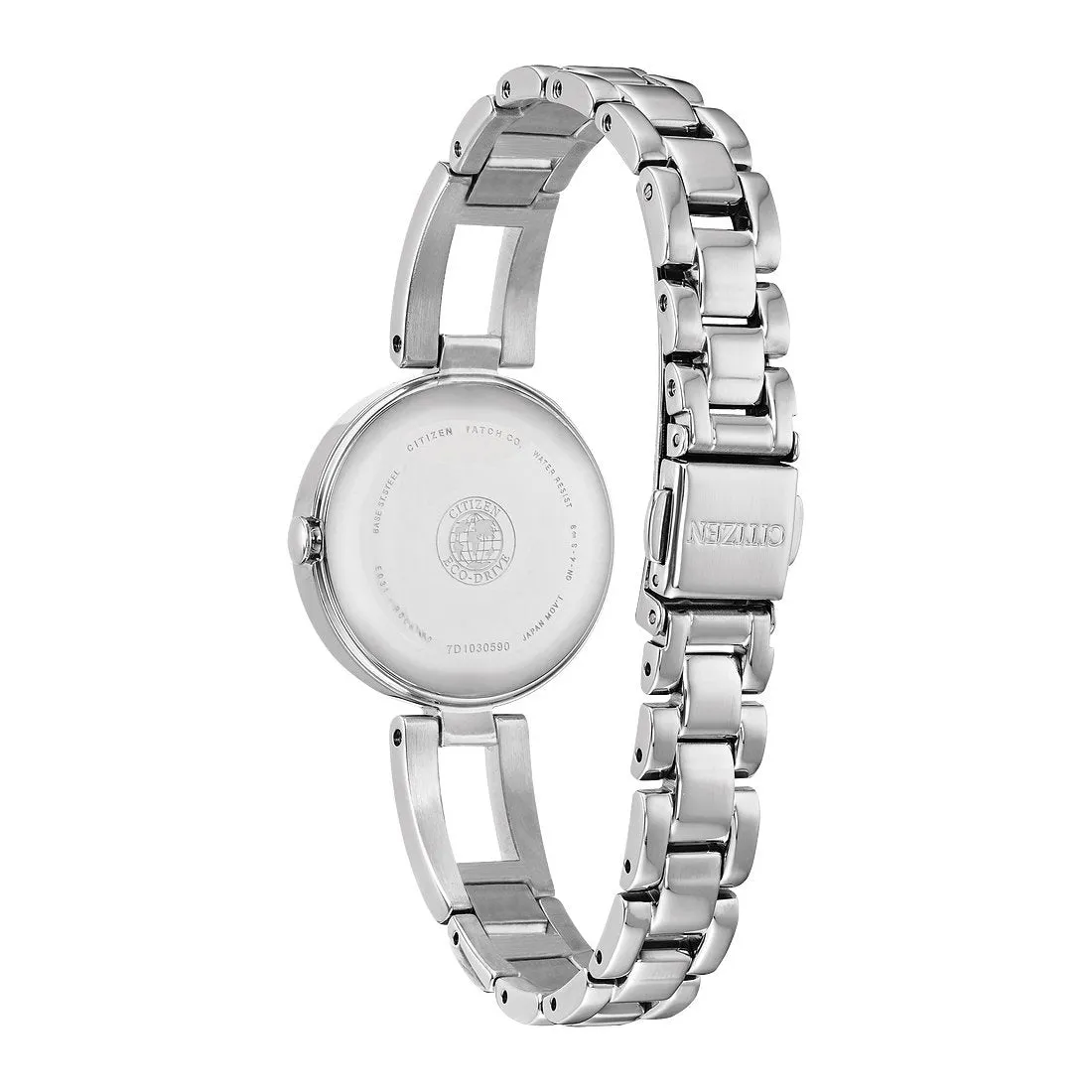 Citizen Axiom Ladies Eco Drive Stainless Steel Mother of Pearl Dial Watch