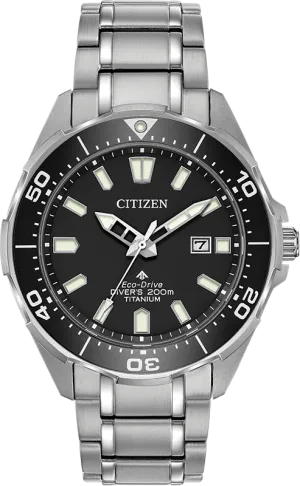 Citizen Eco Drive Promaster Super Titanium Diver Men's Watch BN0200-56E