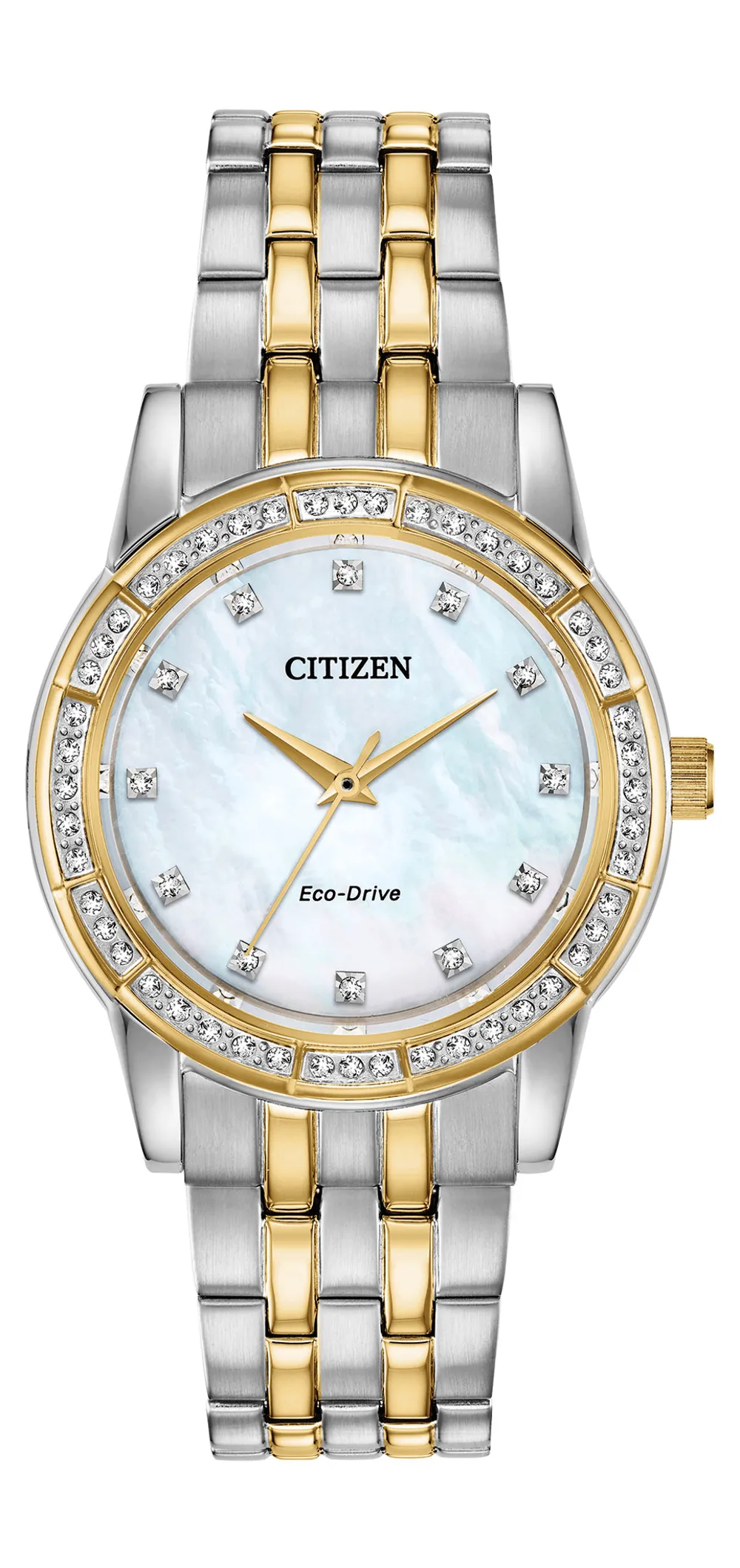 Citizen Eco Drive Silhouette Crystal Women's Watch EM0774-51D